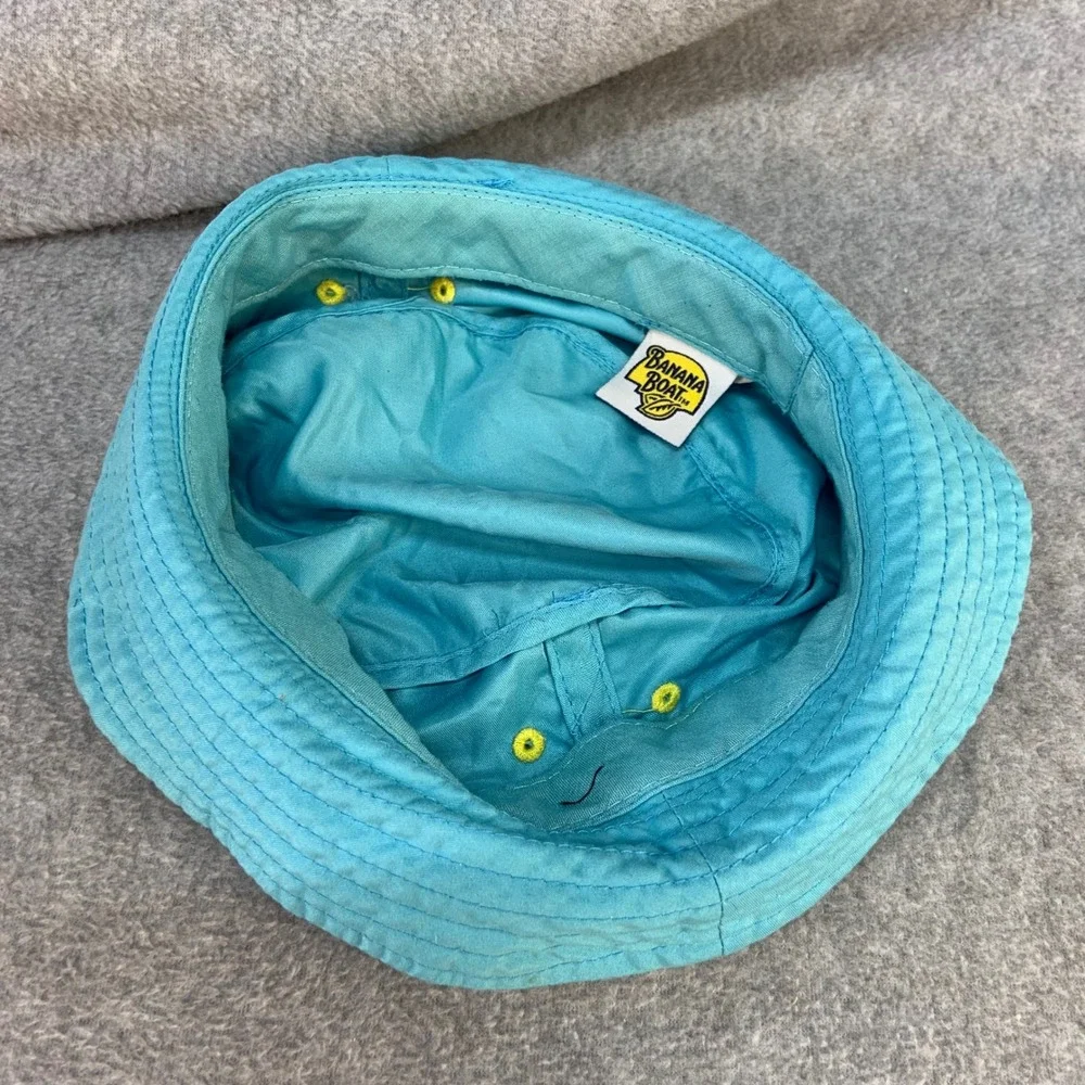 Banana Boat Logo Kids Turquoise Banana Boat Bucket Hat Sun Protection 4X-6X